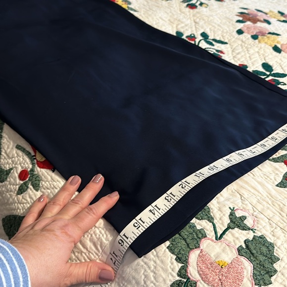 Tranjori wide leg palazzo pants navy Xl nwt - Picture 12 of 13